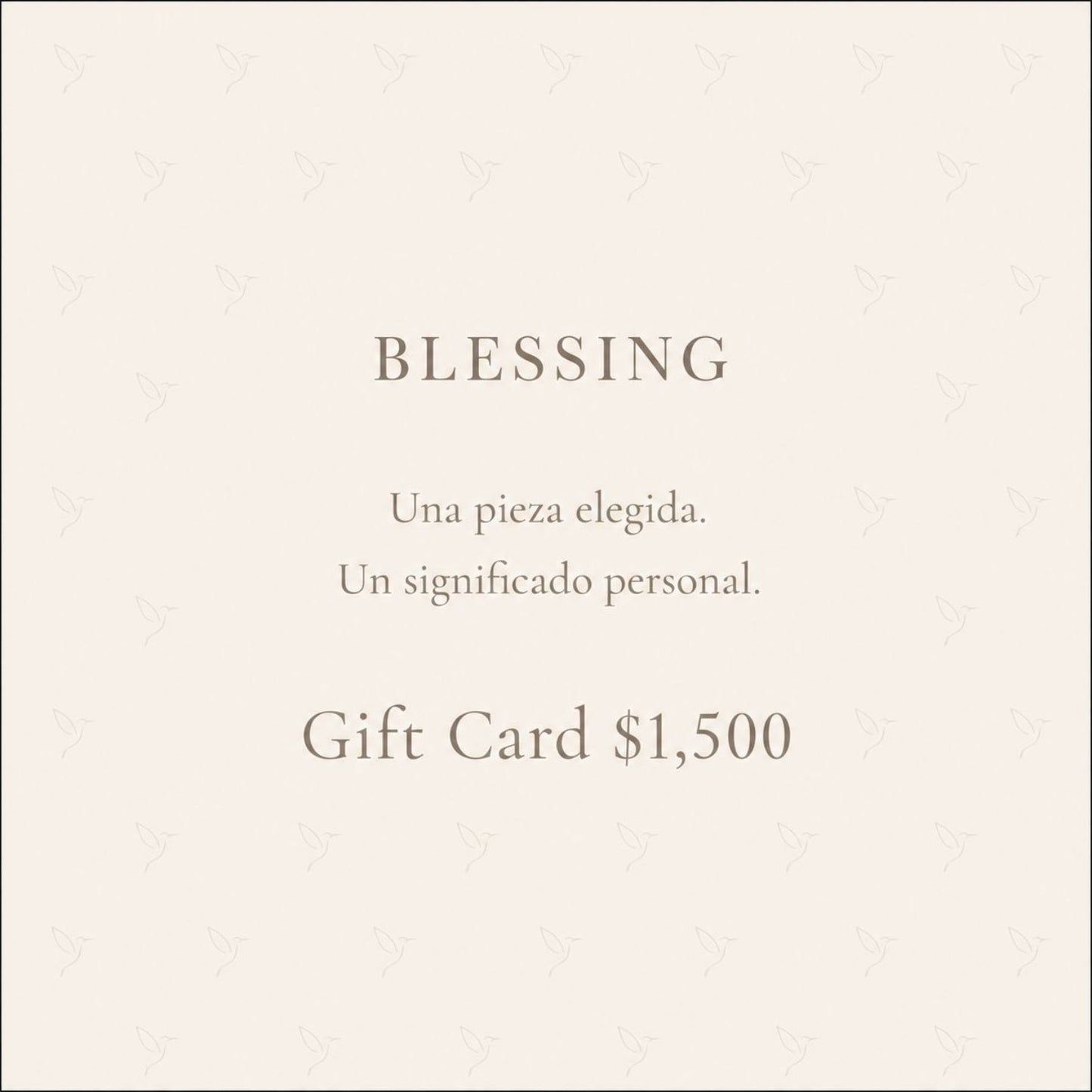 Tarjeta de Regalo