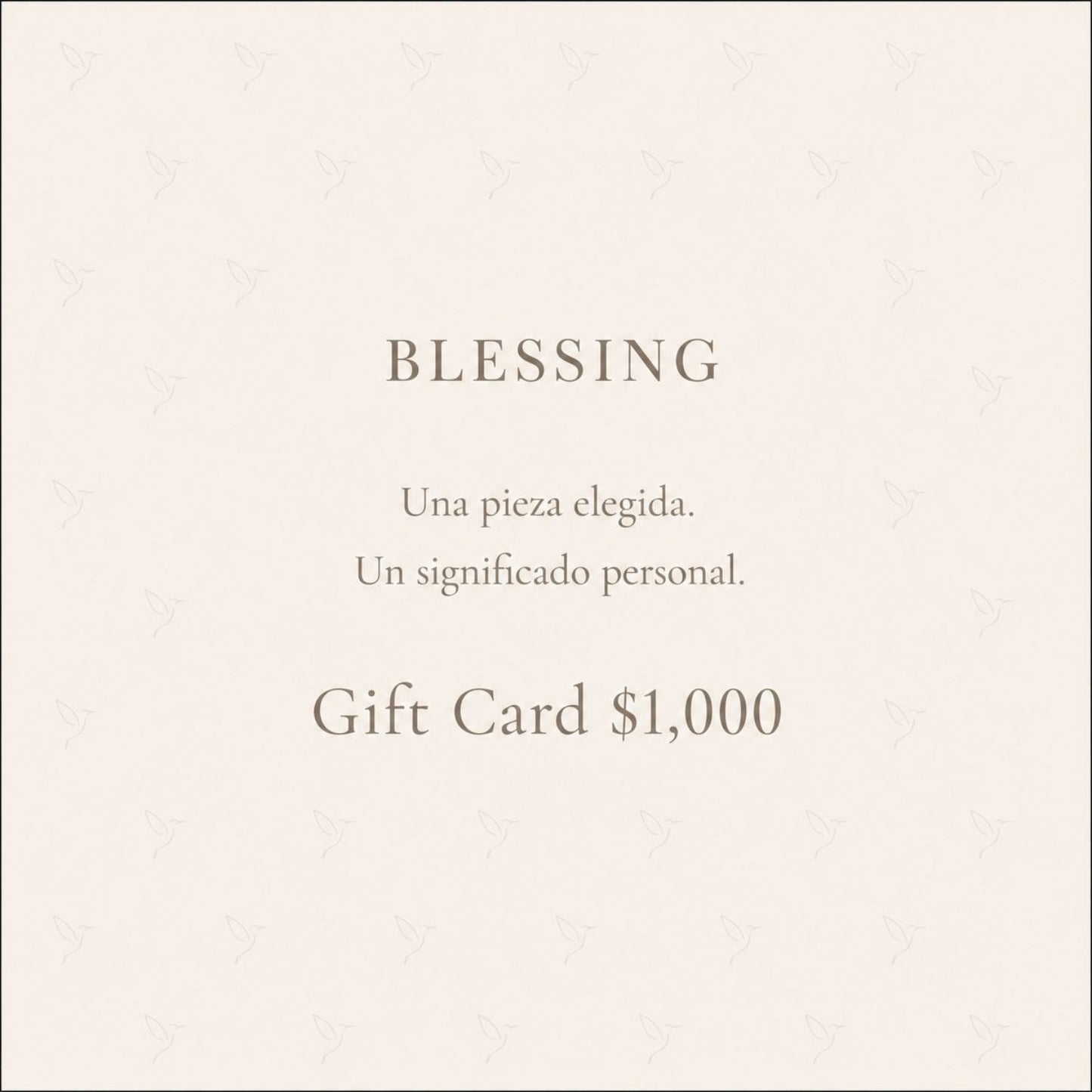 Tarjeta de Regalo