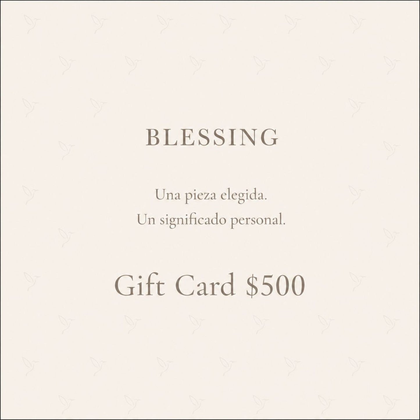 Tarjeta de Regalo