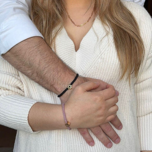 Pulsera Piola Baño de Oro 14K
