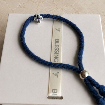 Pulsera Piola Baño de Plata